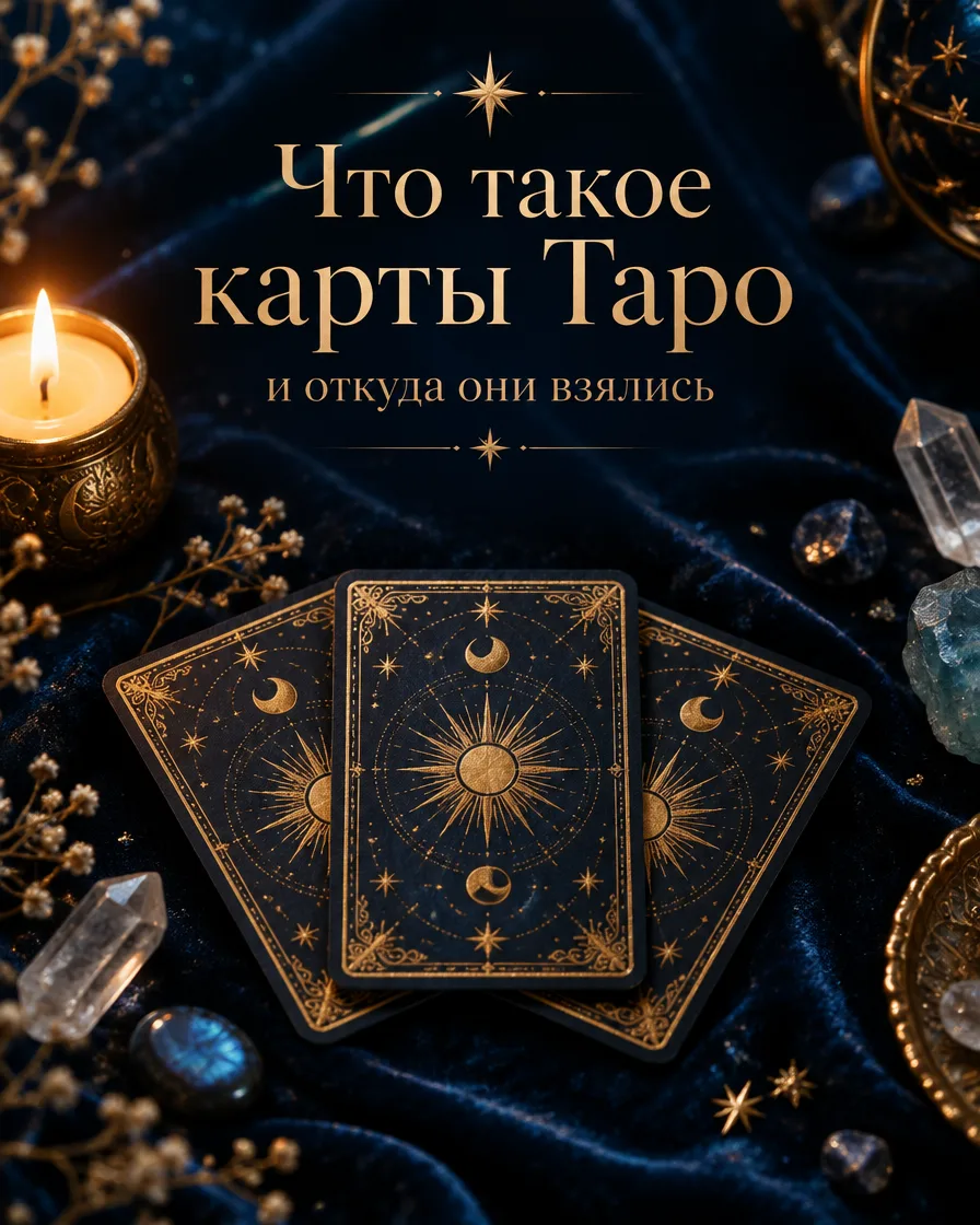 Что такое карты Таро и откуда они взялись 🔮